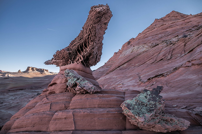 A rarely seen hoodoo near the Wave Arizona, by Cavan Images / Suzanne Stroeer