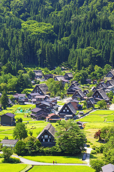 Gassho-Zukuri Village in Ogimachi, Shirakawa-go, Gifu Prefecture