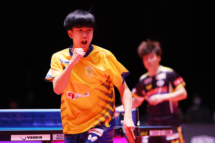 2023 24 T     O Yuhi Sakai  Shizuoka , NOVEMBER 11, 2023   Table Tennis : 2023 24 Nojima T.LEAGUE between Shizuoka Jade   T.T Saitama Match 3 in Shizuoka City, Shizuoka, Japan.  Photo by T.LEAGUE AFLO SPORT 