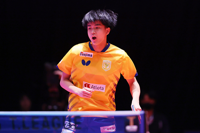 2023 24 T     O Yuhi Sakai  Shizuoka , NOVEMBER 12, 2023   Table Tennis : 2023 24 Nojima T.LEAGUE between Shizuoka Jade   Okayama Rivets  Match 3 in Shizuoka City, Shizuoka, Japan.  Photo by T.LEAGUE AFLO SPORT 