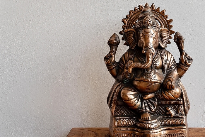Ganesha statuette at the Yoga studio, by Maria Daniela Romero