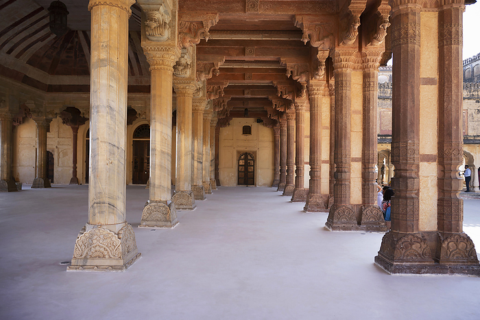 Diwan i Aam or The Public Audience Hall is in the second courtyard, Amber fort, located in Jaipur, Rajasthan, India Diwan i Aam or The Public Audience Hall is in the second courtyard, Amber fort, located in Jaipur, Rajasthan, India, by Zoonar RealityImages