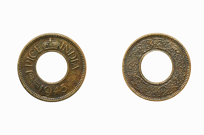 1 paisa 1945 India, front and back 1 paisa 1945 India, front and back, by Zoonar RealityImages