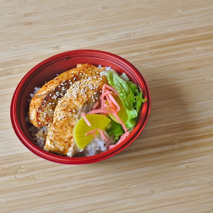 Asian Japanese Food Salmon Teriyaki