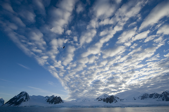 Clouds above the Antarctic Peninsula, near the Antarctic Circle; Antarctica, by Joel Sartore Photography / Design Pics