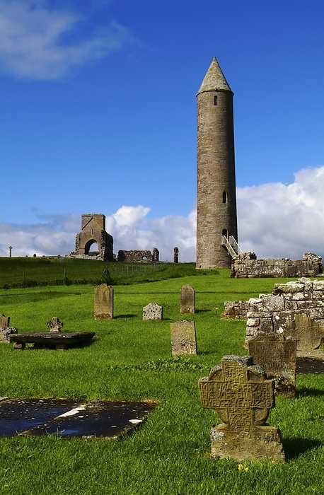 Ireland Devenish Monastic Site, Co. Fermanagh, Ireland, by The Irish Image Collection   Design Pics