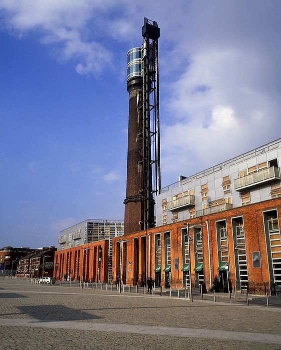 Dublin, Ireland The Chimney Viewing Tower, Smithfield Square, Dublin, Ireland, by The Irish Image Collection   Design Pics