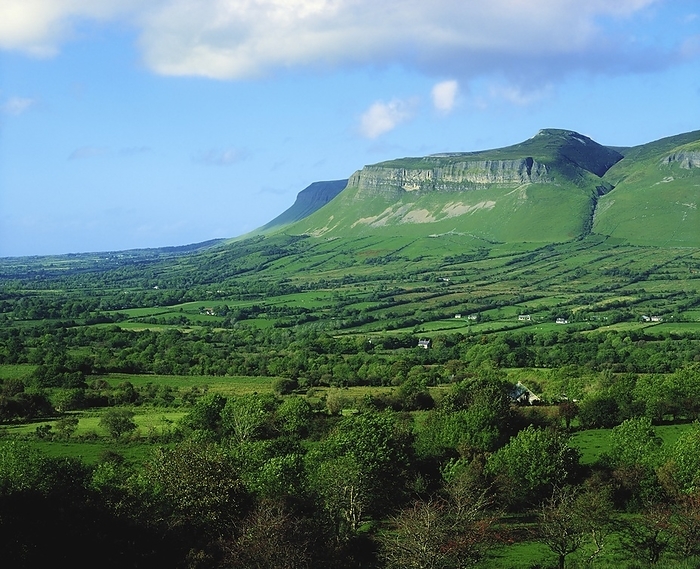 Ireland Ben Bulben, County Sligo, Ireland  Large Rock Formation Overlooking Countryside, by The Irish Image Collection   Design Pics
