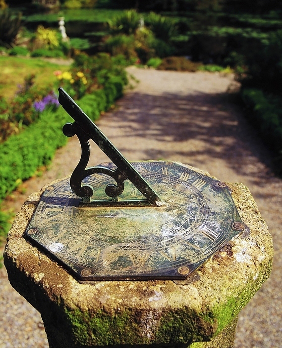Ireland Ireland  Sundial In A Garden, by The Irish Image Collection   Design Pics