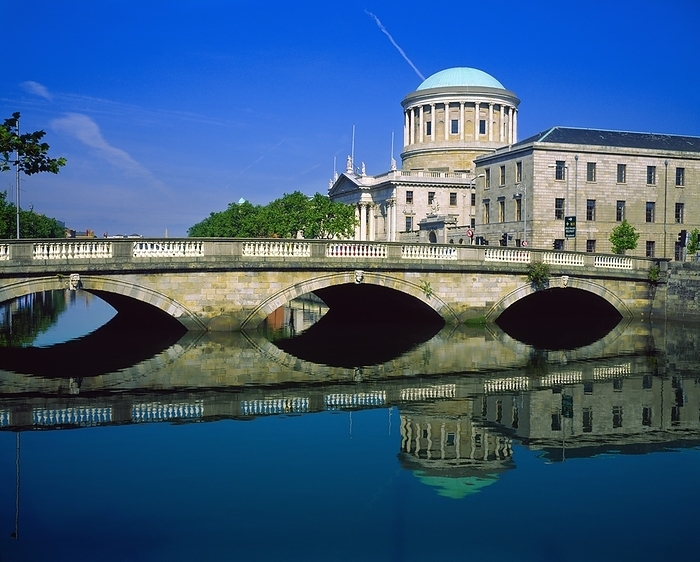 Dublin, Ireland The Four Courts, Dublin, Ireland, by The Irish Image Collection   Design Pics