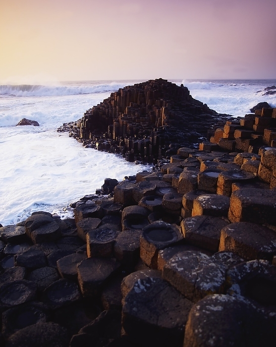 Antrim, Ireland Giant s Causeway, Co Antrim, Ireland  Area Designated A Unesco World Heritage Site With Basalt Columns, by The Irish Image Collection   Design Pics