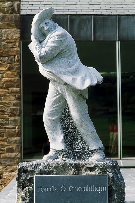 Ireland Sculpture Of Tomas O criomhthain, Dunquin, Dingle Peninsula, Co Kerry, Ireland, by The Irish Image Collection   Design Pics