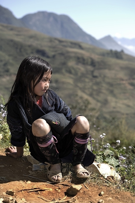Vietnam Portrait Of Young Girl  Sapa, Vietnam, by Deddeda   Design Pics