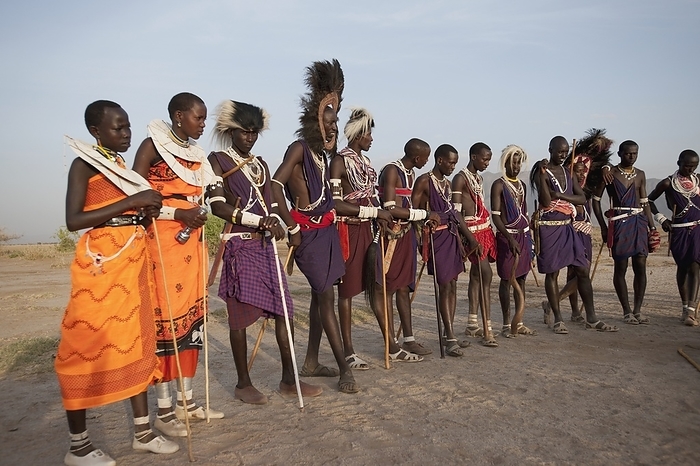 Kenya Maasai Maasai Tribe  Kenya, Africa, by Keith Levit   Design Pics