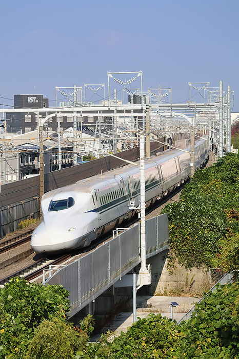 Tokaido Shinkansen Series N700 Shiga Prefecture Kyoto Station   Maibara Station