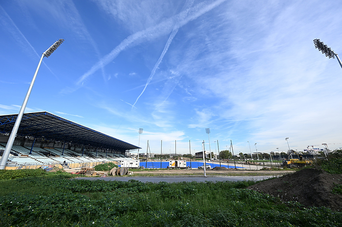 Paris 2024 preview A general view of the Stade Yves du Manoir in Paris, France on September 26, 2023. The Stade Yves du Manoir will host the Field hockey events at the 2024 Summer Olympics.  Photo by MATSUO.K AFLO SPORT 