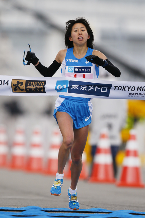 Tokyo Marathon 2014 Goal Mai Ito, the top Japanese athlete in the women s Mai Ito, Mai Ito FEBRUARY 23, 2014   Marathon : Tokyo Marathon 2014 Tokyo Marathon 2014 Marathon : Tokyo Marathon 2014 in Tokyo, Japan.  Photo by AFLO SPORT   1195 .