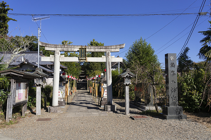 Tsurumine Hachimangu Shrine Ichihara City, Chiba Prefecture