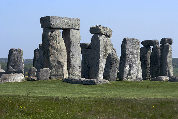 Stonehenge, Wiltshire, England, 2012. Creator: Ethel Davies. The most famous prehistoric monument in England, Stonehenge was built between 3000 and 2000 BC and is now a UNESCO World Heritage Site, Salisbury Plain, near Amesbury, England, 2012. Creator: Ethel Davies.