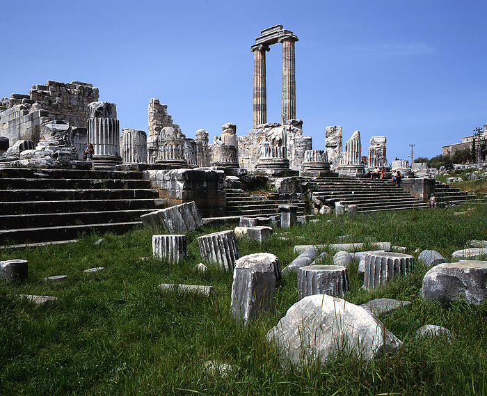 Didyma, Turkey, 2019. Creator: Ethel Davies. The ruins of Didyma, or Didymaion, a sanctuary from ancient Greek Times whose main god was Apollo, although other deities were also worshipped here, Turkey, 2019. Creator: Ethel Davies.