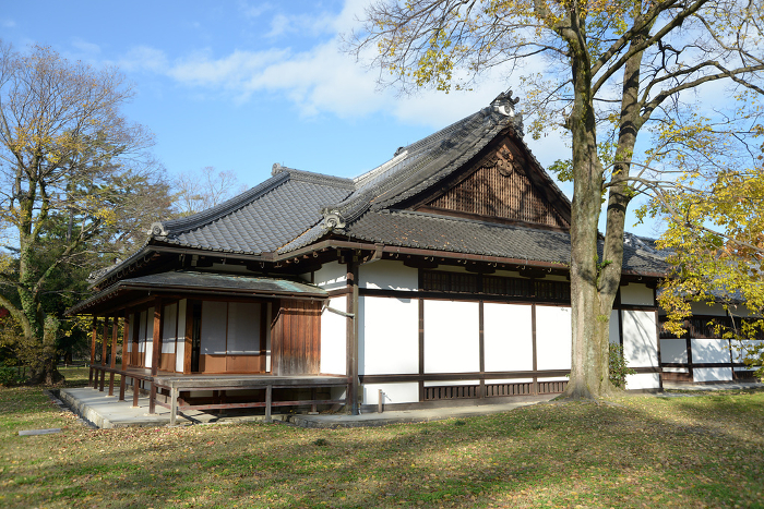 Kyoto Imperial Garden in Autumn, Storage and Exhibition Hall of the Former Residence of Kanoinomiya, Kamigyo-ku, Kyoto