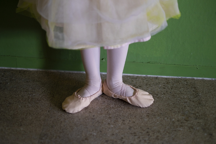 Ballet shoe foot _ position 1