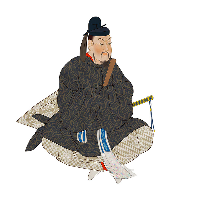 Sugawara Michizane  newly drawn illustration  This is an original illustration work newly drawn with reference to historical materials  paintings and photographs . Variations of these illustrations are also available, We also accept new commissions. Please feel free to contact us.