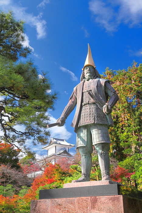 Statue of Lord Toshiie Maeda Kanazawa City, Ishikawa Prefecture