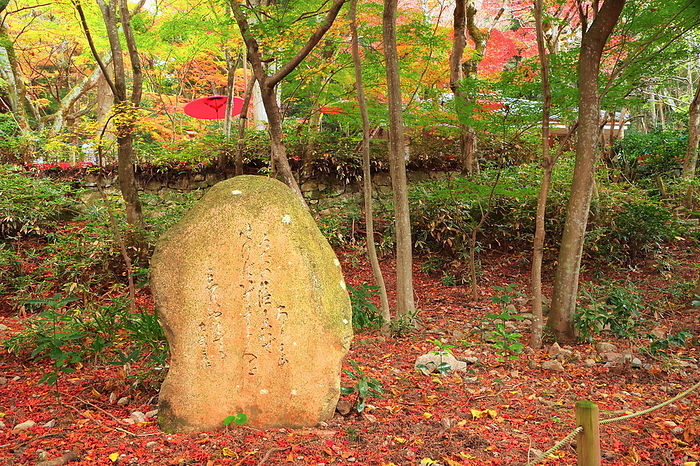 Daini-San-ni monument in Zuihoji Park, Kobe, Hyogo Pref.
