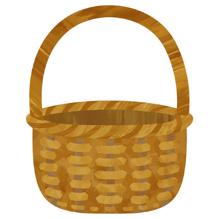 Clip art of picnic basket