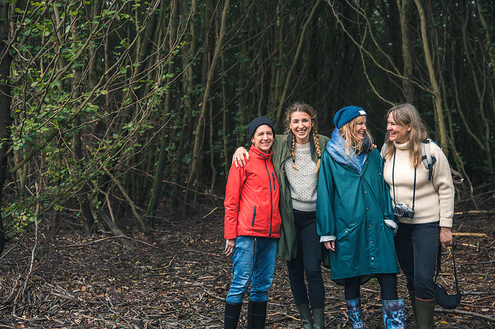 Four French Woman On A Foraging Trip In Scandinavia, by Cavan Images / Emily Wilson Photography