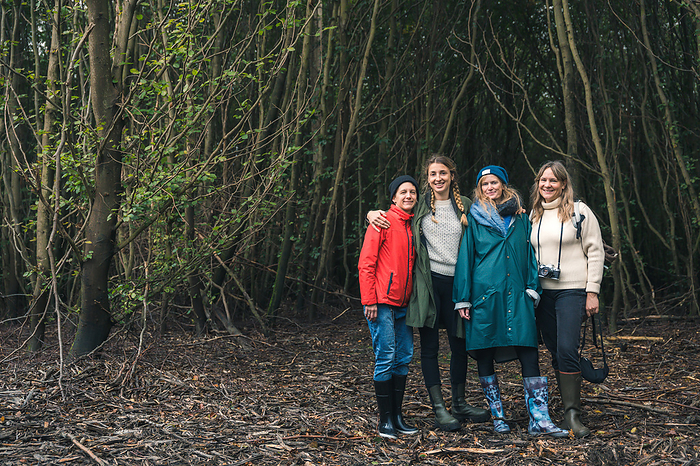 Four French Women On A Foraging Trip In Scandinavia, by Cavan Images / Emily Wilson Photography