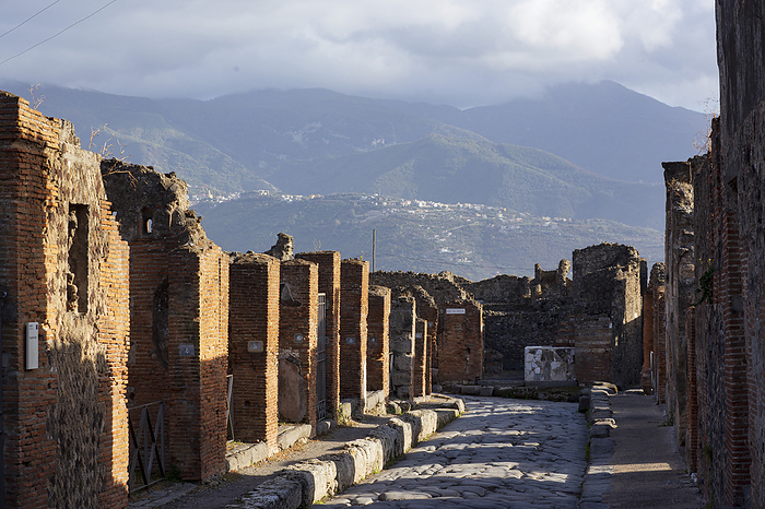 Pompeii, Italy Italy, Campania, Pompeii., by Jacques Lo c   Photononstop