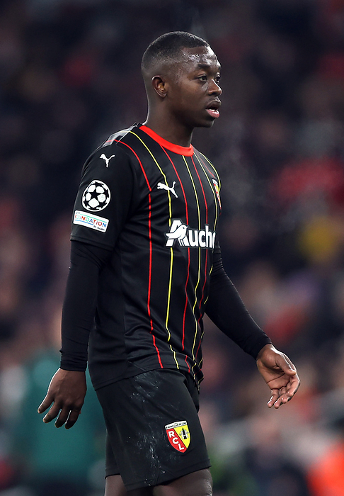 Arsenal FC v RC Lens: Group B   UEFA Champions League 2023 24 Nampalys Mendy of RC Lens in action during the UEFA Champions League match between Arsenal FC and RC Lens at Emirates Stadium on November 29, 2023 in London, United Kingdom.   WARNING  This Photograph May Only Be Used For Newspaper And Or Magazine Editorial Purposes. May Not Be Used For Publications Involving 1 player, 1 Club Or 1 Competition Without Written Authorisation From Football DataCo Ltd. For Any Queries, Please Contact Football DataCo Ltd on  44  0  207 864 9121