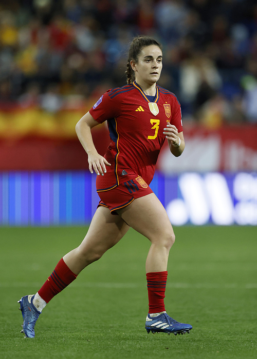 Spain v Sweden   UEFA Womens Nations League Teresa of Spain running during the UEFA Womens Nations League match between Spain and Sweden at La Rosaleda Stadium on December 5, 2023 in Malaga, Spain.   WARNING  This Photograph May Only Be Used For Newspaper And Or Magazine Editorial Purposes. May Not Be Used For Publications Involving 1 player, 1 Club Or 1 Competition Without Written Authorisation From Football DataCo Ltd. For Any Queries, Please Contact Football DataCo Ltd on  44  0  207 864 9121