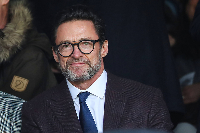Crystal Palace v Liverpool, London, UK   9 Dec 2023 Hollywood Actor Hugh Jackman watches on during the Premier League ma Crystal Palace v Liverpool, London, UK   9 Dec 2023 Hollywood Actor Hugh Jackman watches on during the Premier League match between Crystal Palace and Liverpool at Selhurst Park, London on 9 December 2023  London Selhurst Park London England Copyright: xMicahxCrook PPAUKx PPA 074308