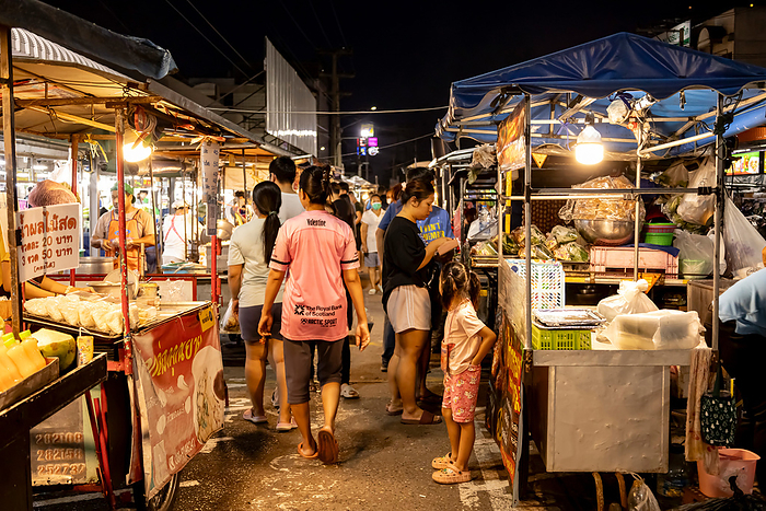 Ya Mo Market Night Market Nakhon Ratchasimaa Ya Mo Market Street Night Market Nakhon Ratchasimaa