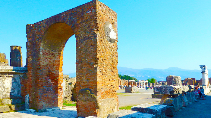 Ancient City of Pompeii Ruins