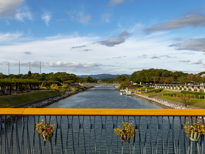Hamanako Garden Park Bridge and Canal
