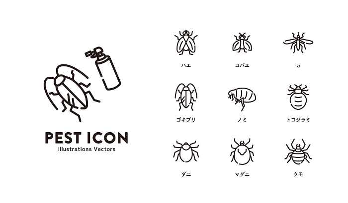 Pest Icon Set