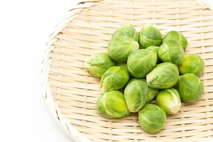 Brussels sprouts white back