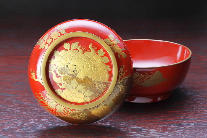 Lacquered bowl, Kyoto-shi, Kyoto
