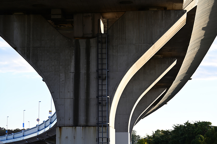 Bridge girder of Metropolitan Expressway