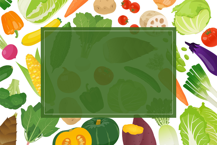 Vegetable Marche Banner Material_No Text