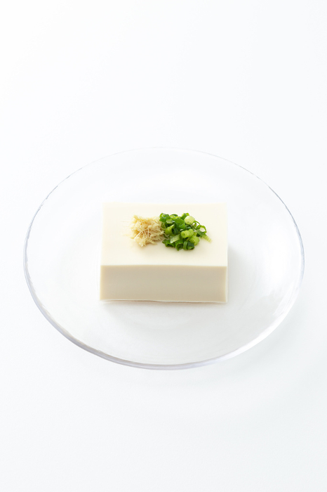 chilled tofu with white back