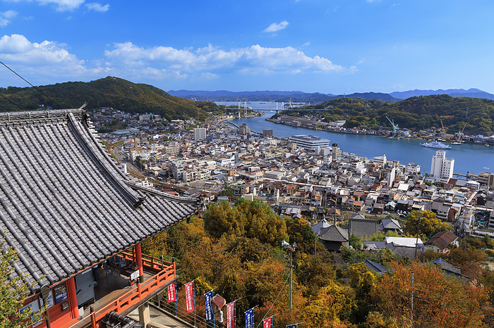 Onomichi cityscape from Senkoji Park, Hiroshima Prefecture