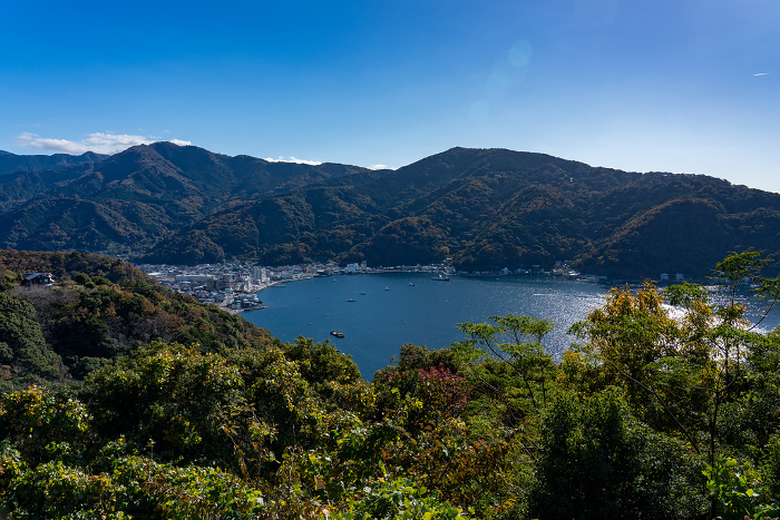View of Toda Fishing Port, Nishi-Izu, Numazu City, Shizuoka Prefecture