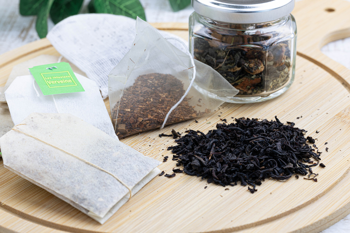 Tea Leaf Tea Bag Image