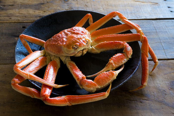 Boiled walleye crab