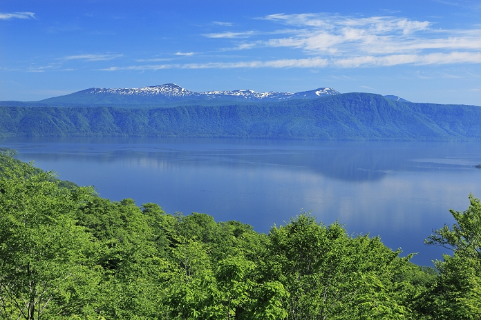 Lake Towada from the Shimeitei Observatory at Hatsukari Pass, Akita Prefecture